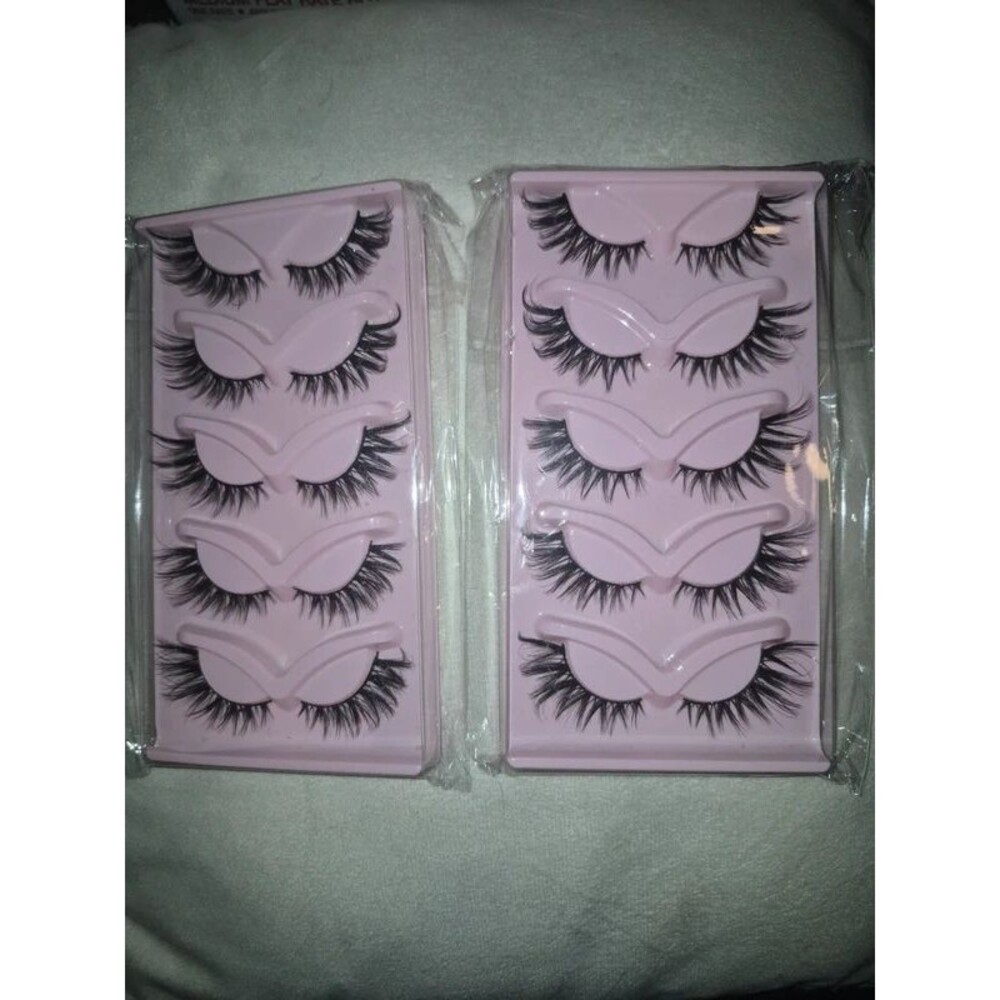 2 Pack of 5 Eyelashes